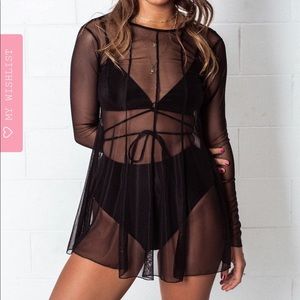 Sala Mesh Mini Dress